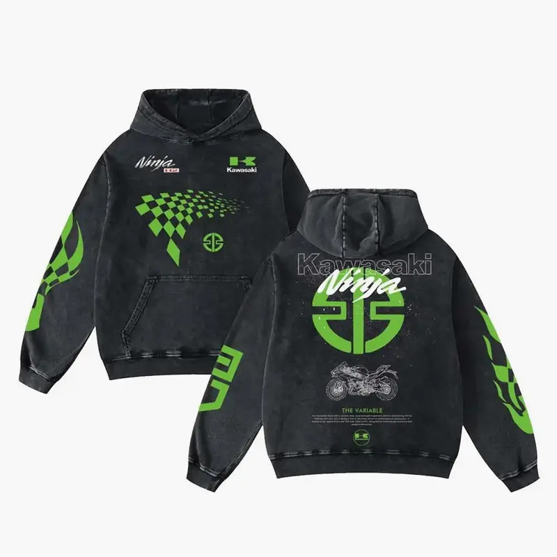 Kawasaki ninja hoodie - TikTok Shop