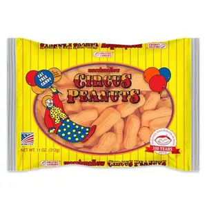 Melster Candies - Classic Marshmallow Circus Peanut Candies - Fat Free, Iconic and Nostalgic Sweet Treat - 11 oz. Bags
