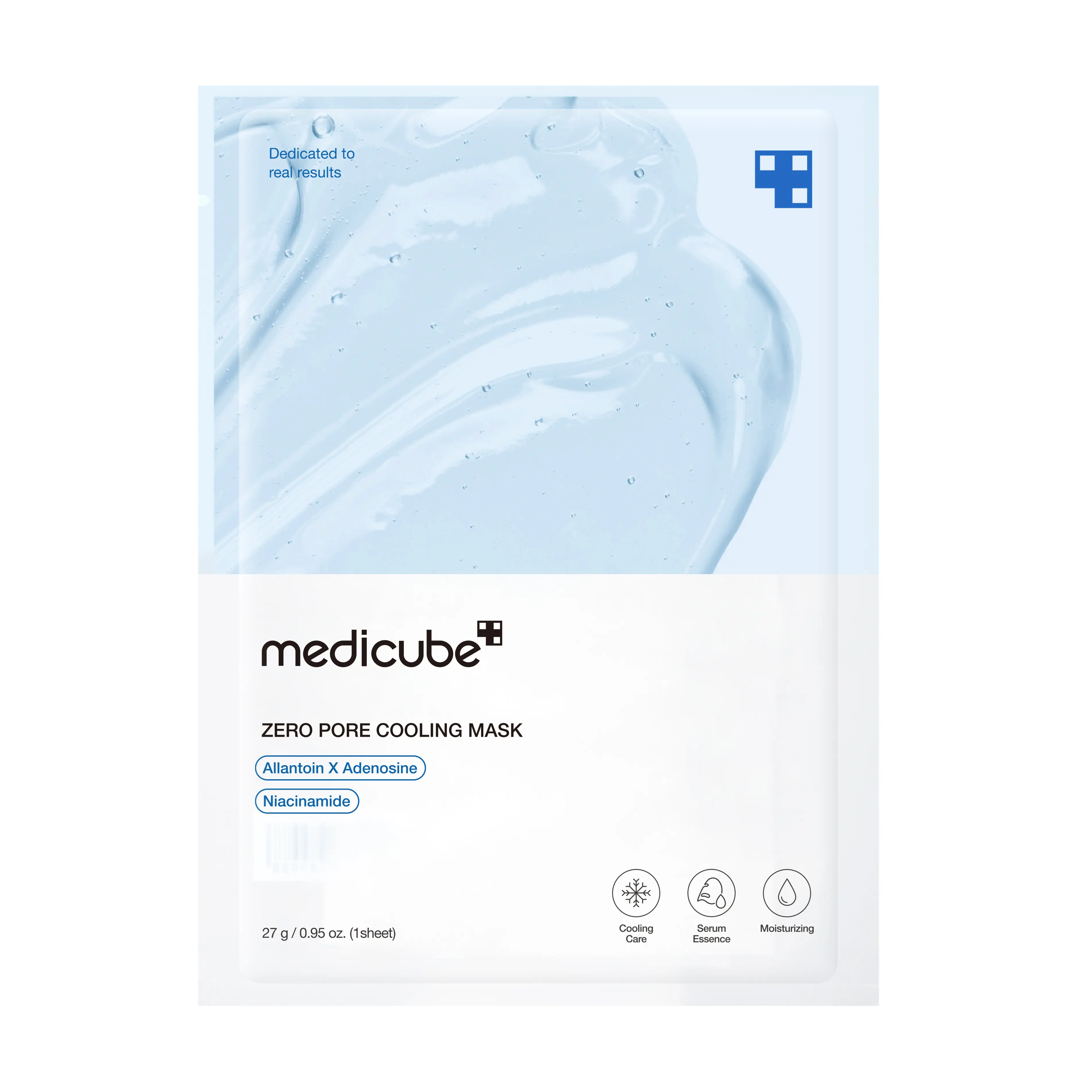[LIVE Exclusive] [medicube] Zero Pore Cooling Mask 5ea l Medicube Skincare Sheet Mask Face Masks Calming Hydrating Kbeauty Korean skincare