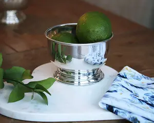 Hôtel Silver Private Label Pedestal Bowl