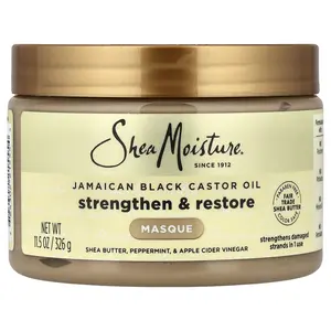 SheaMoisture Jamaican Black Castor Oil, Strengthen & Restore Masque, 11.5 oz (326 g)