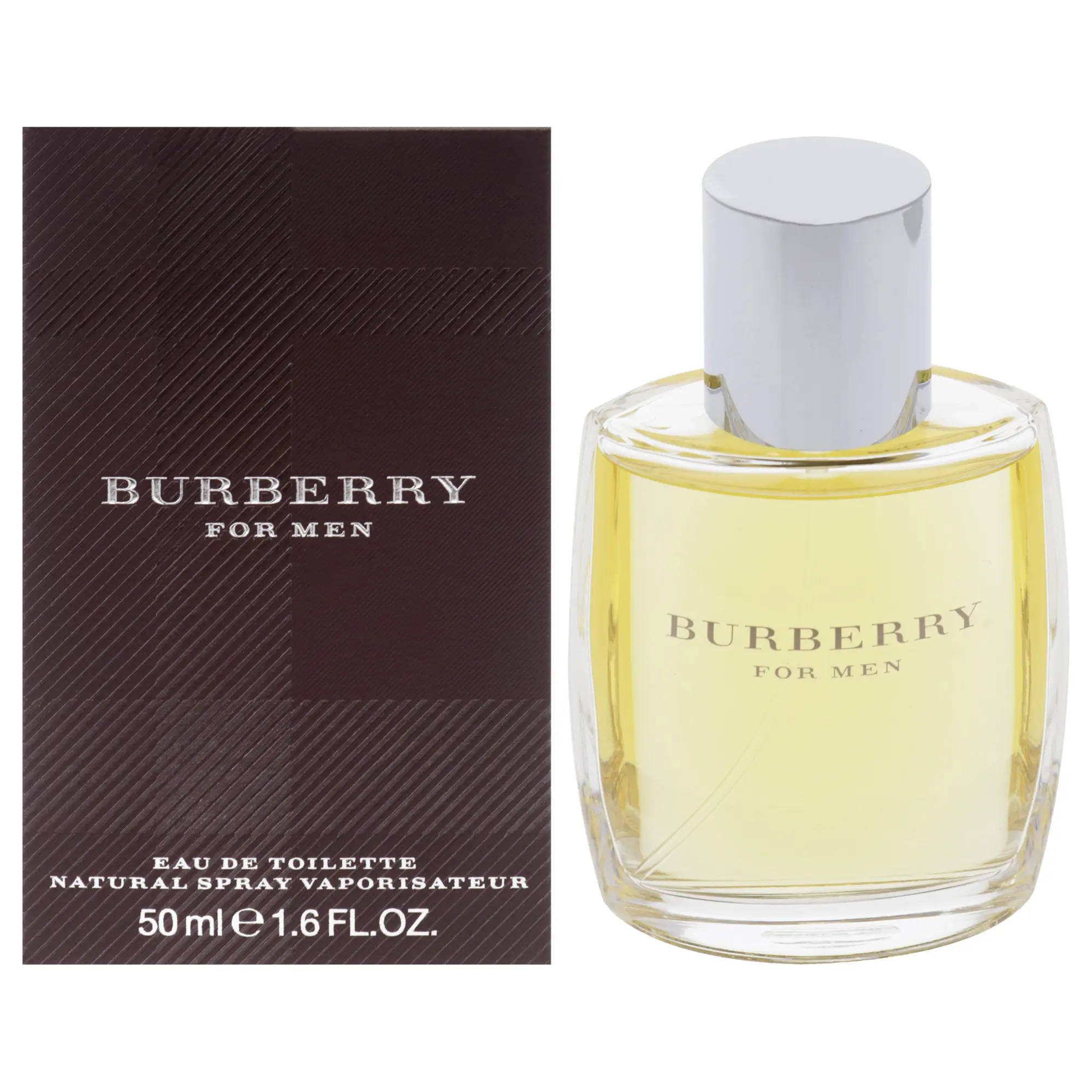 BURBERRY for Men Eau de Toilette, Classic Sophisticated Scent for Everyday Use, 1.6 oz Fragrance Cologne Spray Bottle