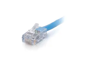 C2G 35ft Cat6 550MHz Assembled Plenum Patch Cable - Blue