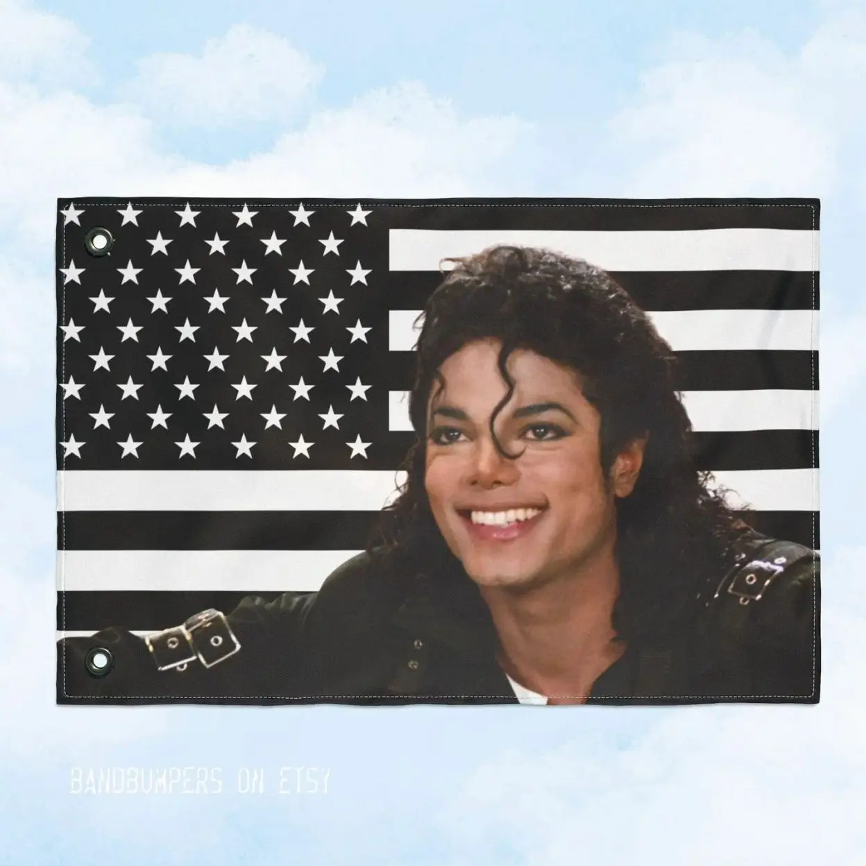 Michael Jackson Pink US Wall Tapestry Flag, King of Pop Wall Art, Music Bedroom Decor, Fan Banner