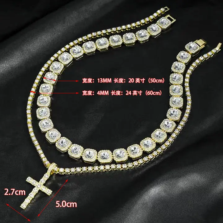 Gold 20 inches+24 inches