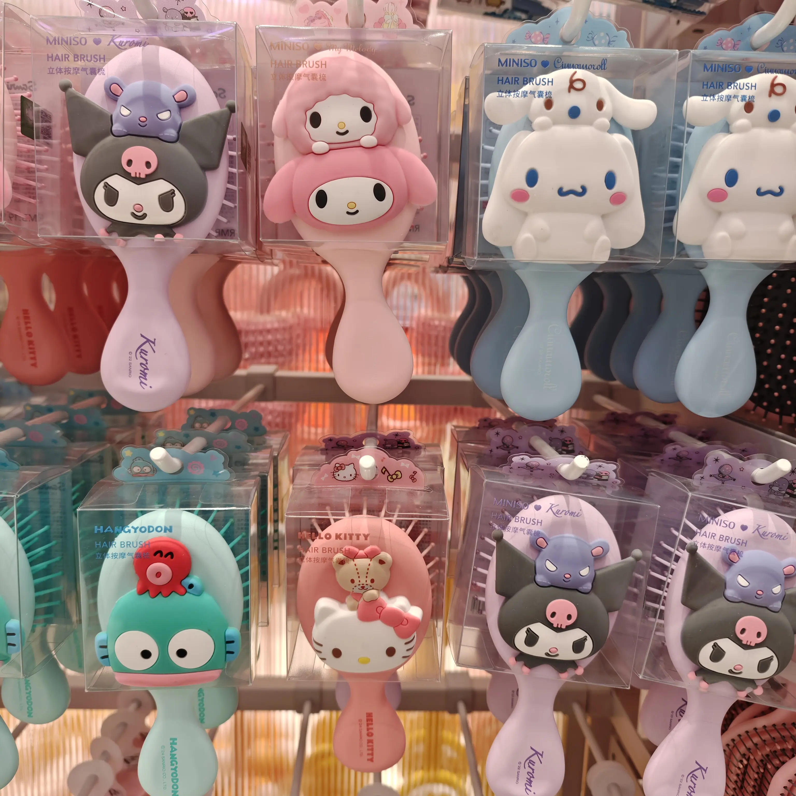 MINISO Air-Cushion Comb Volumizing Air-Cushion Mini Portable Massage Comb