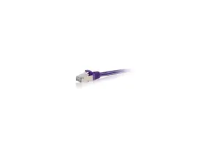 C2g-2Ft Cat6 Snagless Shielded (Stp) Network Patch Cable - Purple