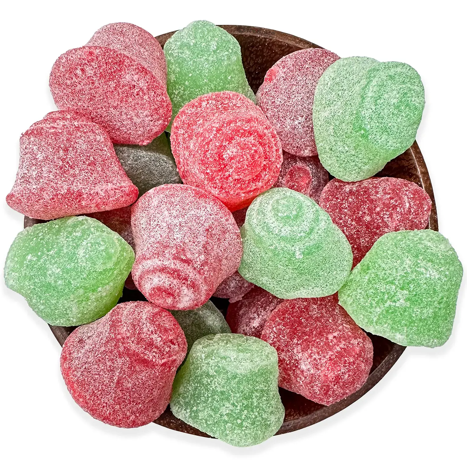 NY Spice Shop - Red & Green Jelly Bells - 1lb, 3lb, 5lb - Festive Gummy Candy - Fruity Candy Balls - Soft Chewy Christmas Candy - Jelly-like Sweets - Seasonal Gummies for Gifting & Celebrations