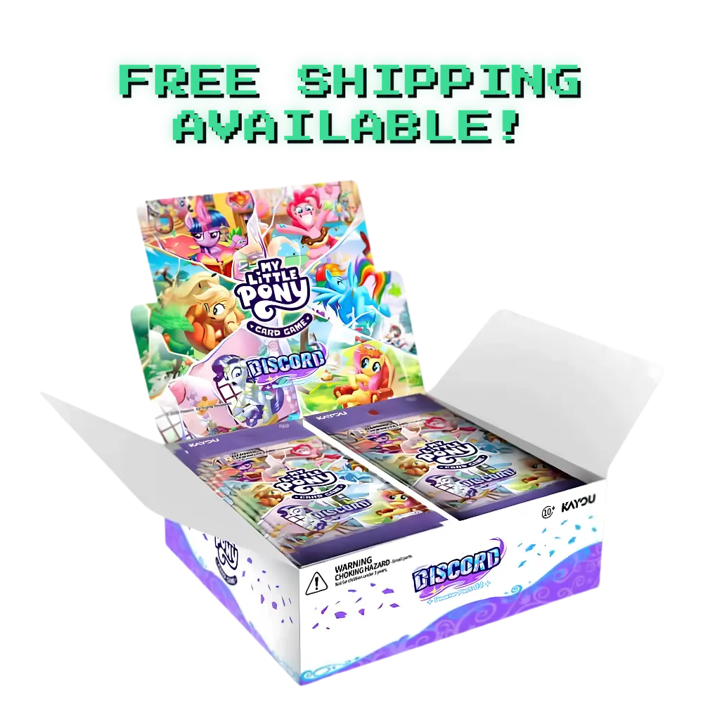 My Little Pony TCG: Discord!!! Booster Display