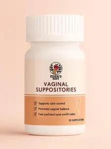 Eden's Best Boric Acid Suppositories - 25 Suppositories for Targeted Application, Versatile Use, Ideal for Relief