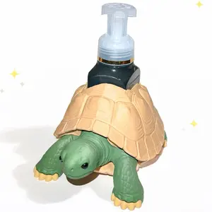 Turtle Soap Holder Cute Bathroom Decor Fits Bath & Body Works Foaming Soap 3D Printed Home Decor Finds for Kitchen & Bathroom