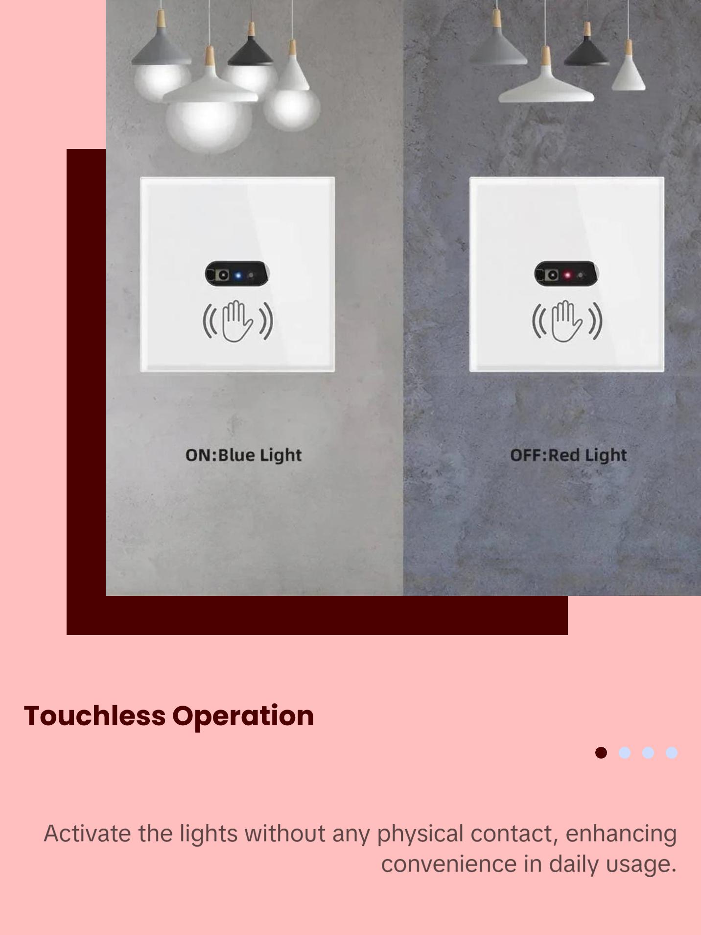 Smart Touchless Infrared Light Switch - Efficient & Easy Installation
