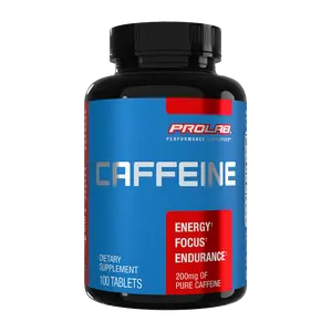 Prolab Nutrition Caffeine Tablets - 100 Tablets (Energy, Focus, Endurance)