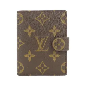 Pre-owned Louis Vuitton Canvas Small Leather Goods Agenda Monogram Organizer
