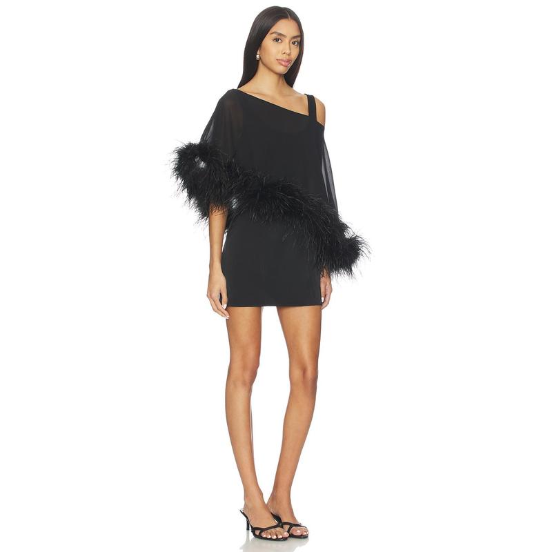 NBD Roohina Mini Dress in Black