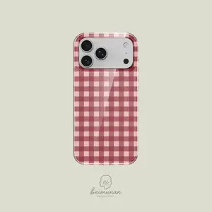 Classic Plaid Pattern, Two-In-One Protective Case, Fits iPhone 17pro Max 16 Plus 15pro 14pro Max 13plus 12pro 11 Series, Fashionable Gift