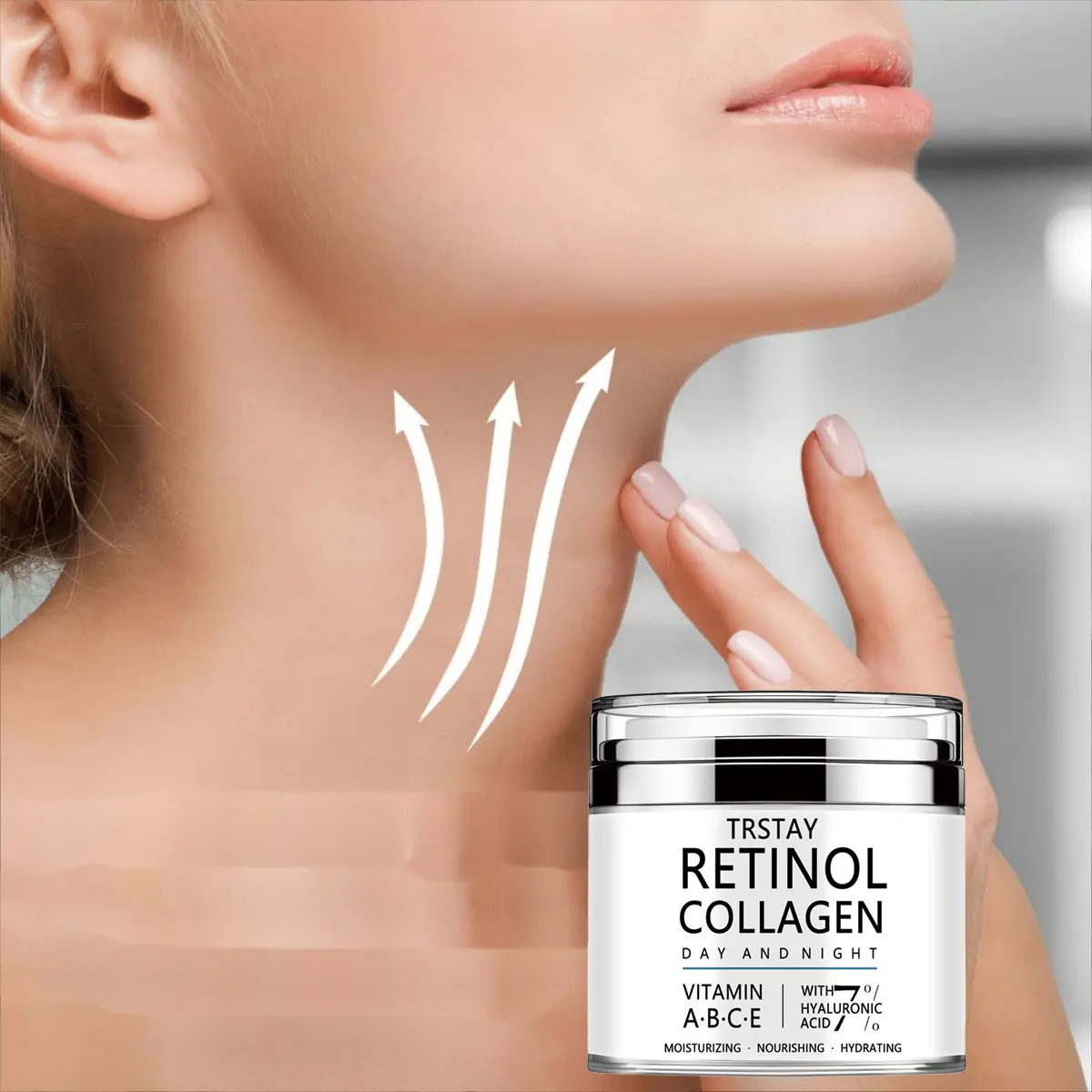 Hyaluronic Acid Moisturizing Face Cream - Oil-Balanced, Hydrating Formula for All Skin Types, Evens Tone, Keeps Skin Fresh, Non-Dry, Smooth, Soft and Bright