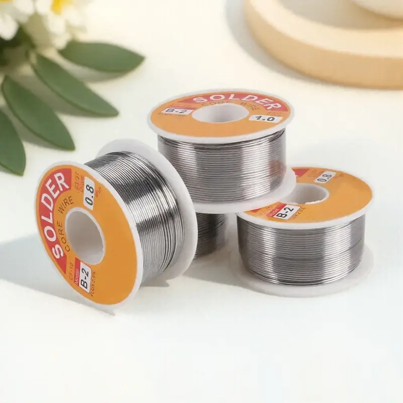 Low Temperature Quick Melting Soldering Wire, 2% Rosin Core Soldering Wire, Electronic Welding Special High-Conductivity Environmentally Friendly Wire, Industrial Tool Parts