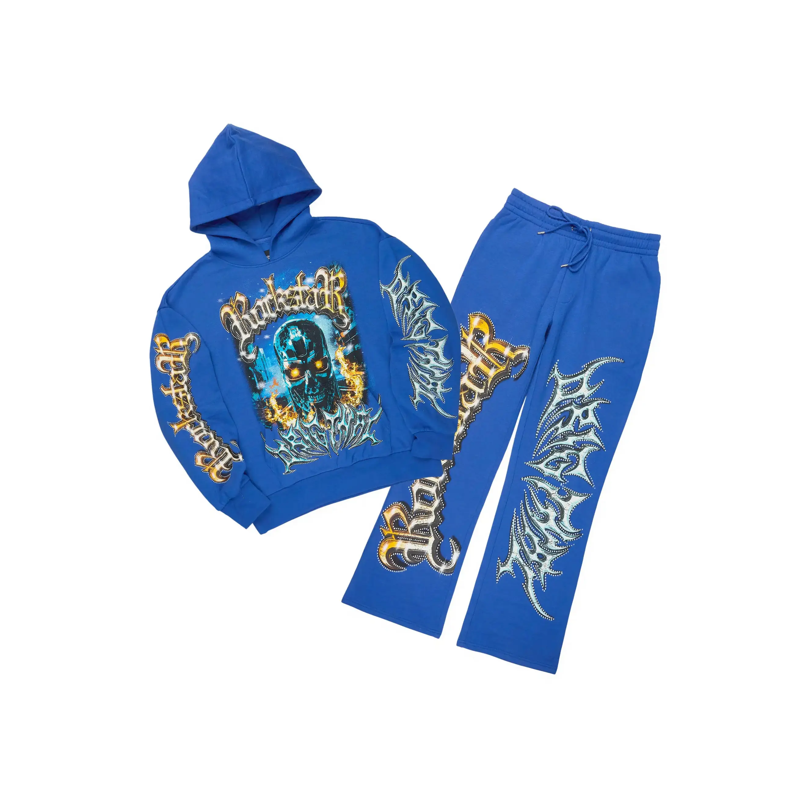 Mesin Royal Hoodie/Baggy Pant Track Set