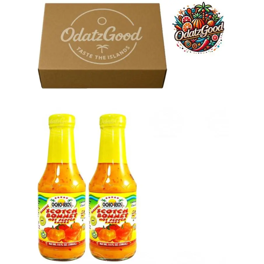 Ocho Rios Scotch Bonnet Sauce 14oz (396ml) – Curated & Packaged by ODatzGood