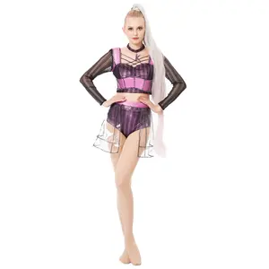 Six The Musical Cosplay Costume Katherine Howard Costume Musical Six Purple Stage Costume Women Halloween Costume