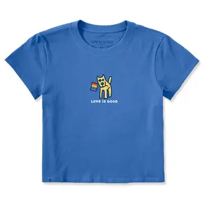 Women's Rocket Love is Good Crusher-LITE Shrunken Tee