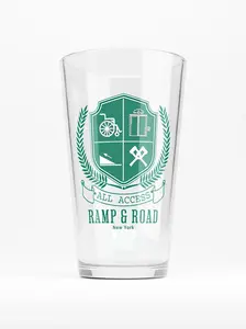 RAMP x ROAD Project 2022 Shaker Pint Glass
