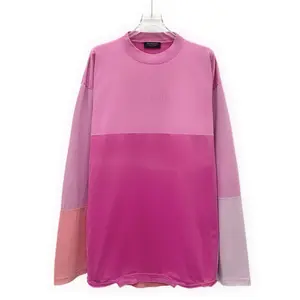 RDLT - Balenciaga Multicolor Logo Embroidered Cotton Crewneck Short Sleeve T-Shirt Size XS