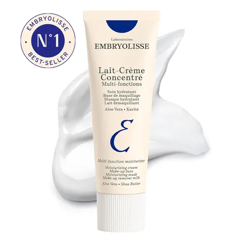Embryolisse Lait-Crème Concentré Face Moisturizer and Makeup Primer, French Face Cream With Shea Butter & Aloe Vera