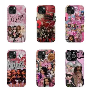 Retro Y2K Doll Phone Case ,Pink Protective Cover,For iPhone 17 Pro Max 16 15 14 13 12 11 for Samsung S21 S22 S23 S24 S25 Phone Case,Gifts for girlfriend and fans,Phone Accessories