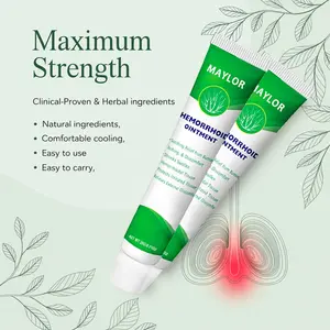 Aloe Soothing Hemorrhoid Cream Gel 20g Fast Relief for Pain Swelling Itching Burning with Aloe Vera 4 Percent Lidocaine and 0.25 Percent Phenylephrine Non Greasy for Internal and External Hemorrhoids