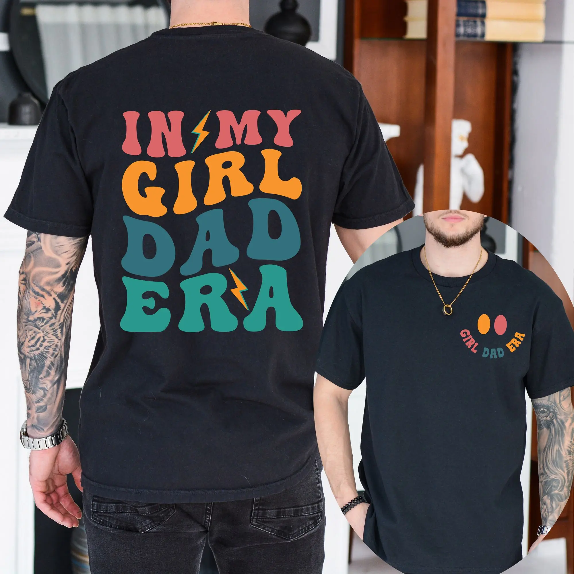 In My Girl Dad Era Shirt, Dad Shirt, Funny Dad Gift, Daddy Tee, Dad Birthday Gift, Dad Era Shirt, Dad Gifts From Daughter, Gift For Dad, Father's Day Shirt