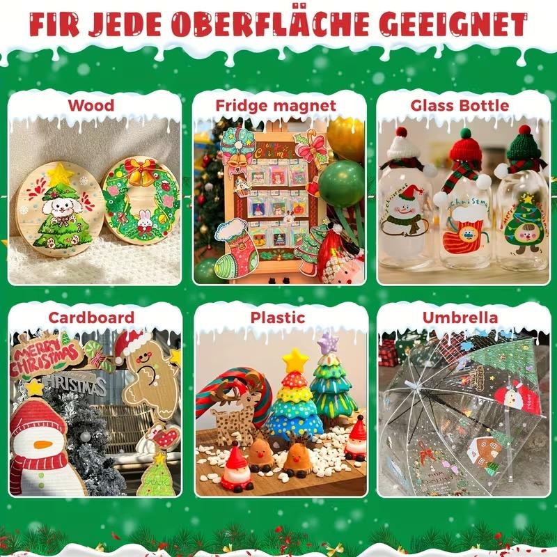 12pcs TBC The Crafts 24 color Dual Tip Acrylic Paint Markers, Non-Toxic, Odorless Dual Tip Markers with Fine & Broad Tips, Professional-Grade Paint for DIY Crafts, for paper, Pottery, Glass, Fabric, Wood, Metal, - Portable