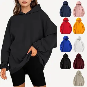 Super Dalian women’s solid-color basic sports hoodie pullover, 2025 autumn fashion clothing set, winter sweater suitable for both men and women GARMENTARY