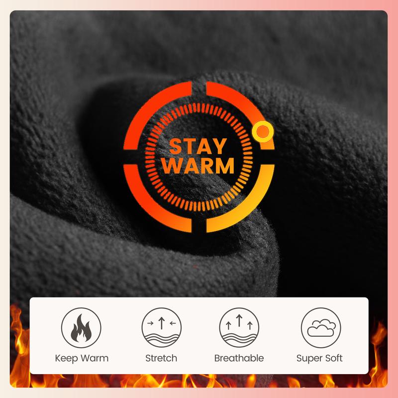 SHOWITTY Fleece Lined Leggings Women - High Waisted Winter Yoga Pants Tummy Control Soft Thermal Warm for Hiking Workout SHOWITTY Fleece Lined Leggings Women - High Waisted Winter Yoga Pants Tummy Control Soft Thermal Warm for Hiking Workout