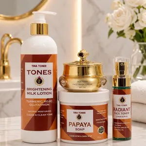 TINA TONER:  TONES body restoration SKIN LUX MOISTURIZING BODY .FACE . TONER  and  papaya soap Skincare Aloe Hydrate Aloe Vera