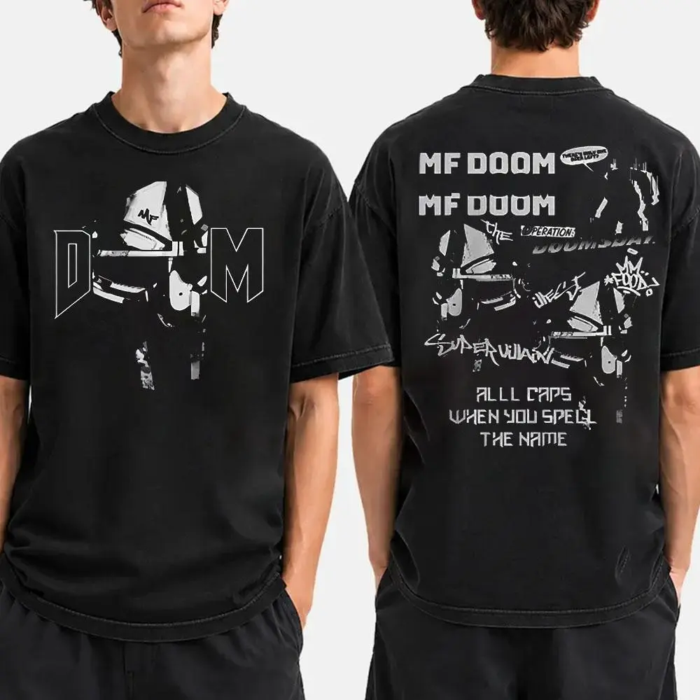 MF DOOM T-Shirt, Underground Hip Hop Music Tee, Masked Rapper Fan Shirt
