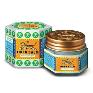 Tiger Balm White Ointment 0.71oz/21ml Herbal Cooling Balm Tiger Balm White Ointment 0.71oz/21ml Herbal Cooling Balm
