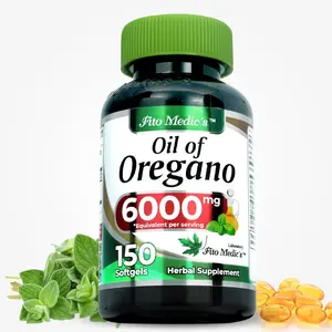 FITO MEDIC'S Oil of Oregano Capsules | High Absorption Oregano Oil Softgels | Oil of Oregano |Herbal Supplement 150 Count