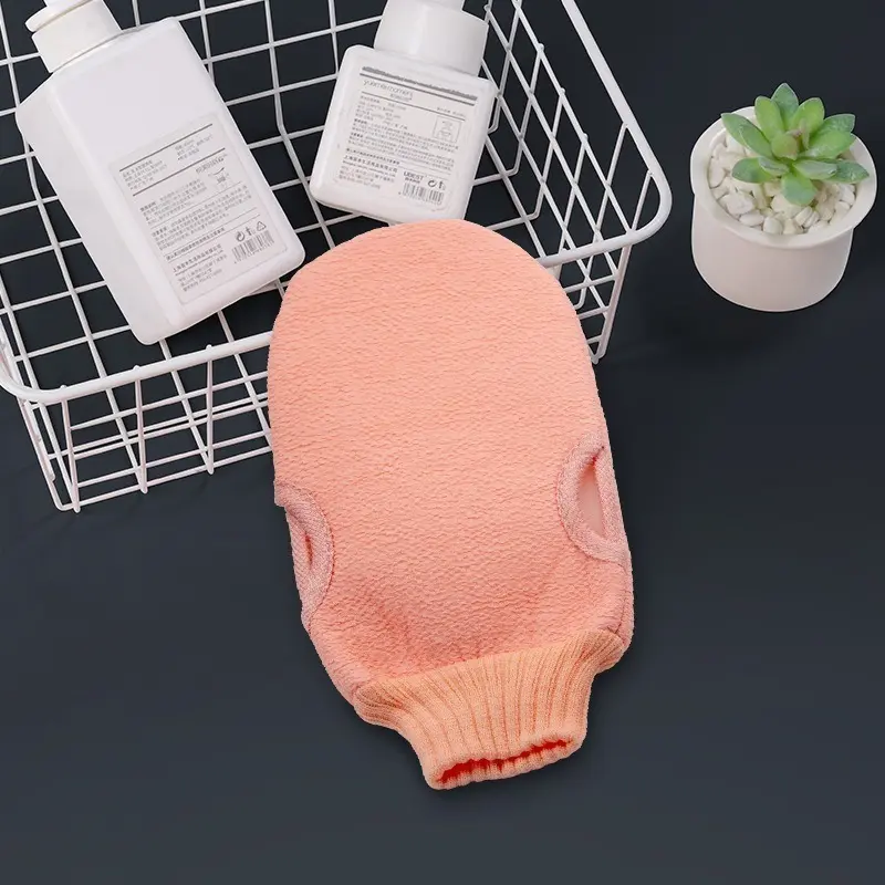 1pc Exfoliating Shower Gloves, Mitt Washcloth Bath Gloves for Shower, Double Sided Exfoliating Gloves, for Massage and Body Scrubs, Body Scrubber Bathing Accessories