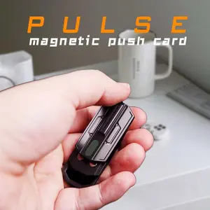 Three-layer Magnetic Slider, Metal Fingertip Slider, Fidget Toy, Stress Relief Desk Toy, Halloween Party Goodies, Christmas Gifts, Party Favors