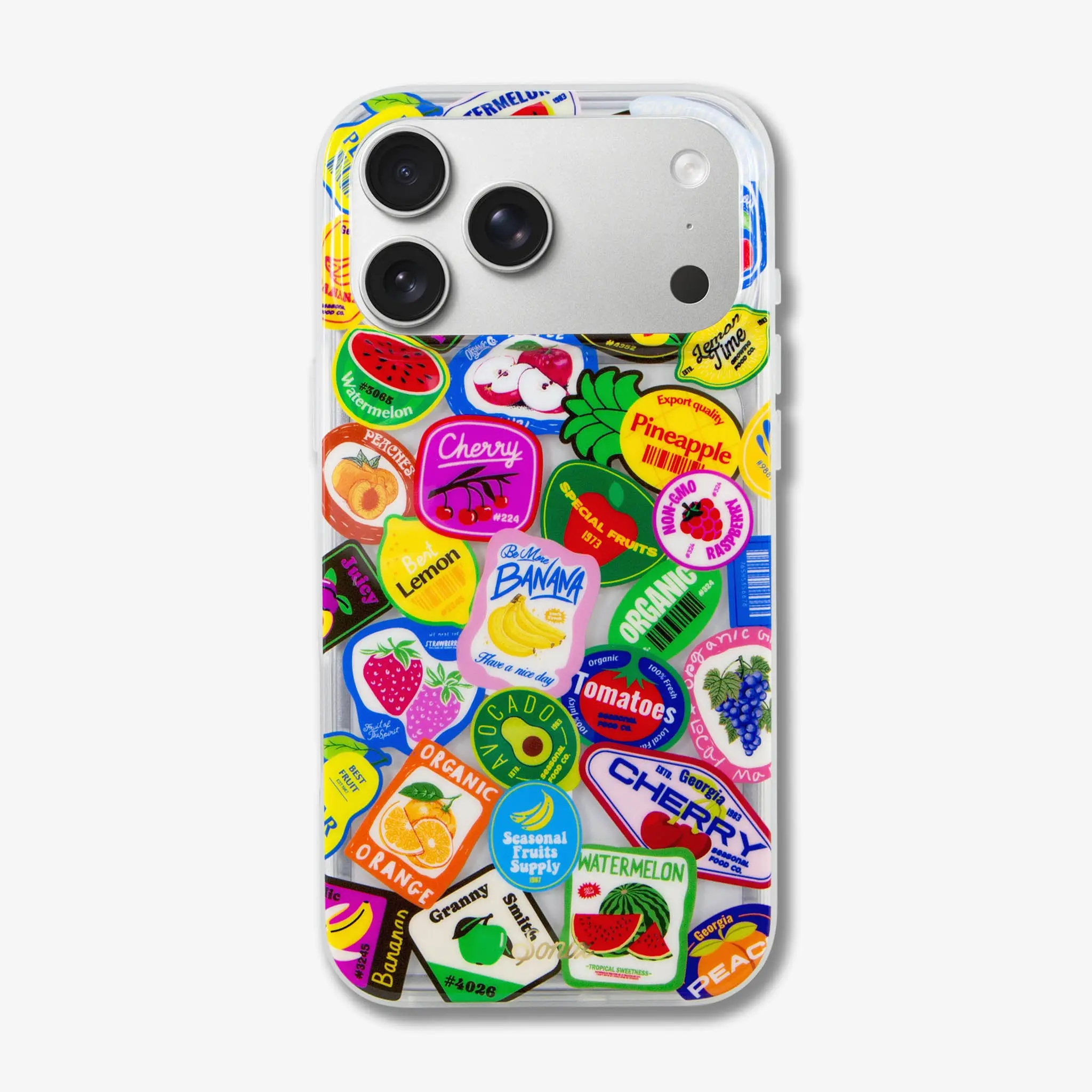 Fruit Stickers MagSafe® Compatible iPhone Case