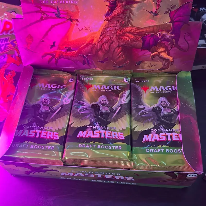 mtg commander masters draft booster box Amazon.com: Magic: The Gathering Commander Masters Draft Booster Box
