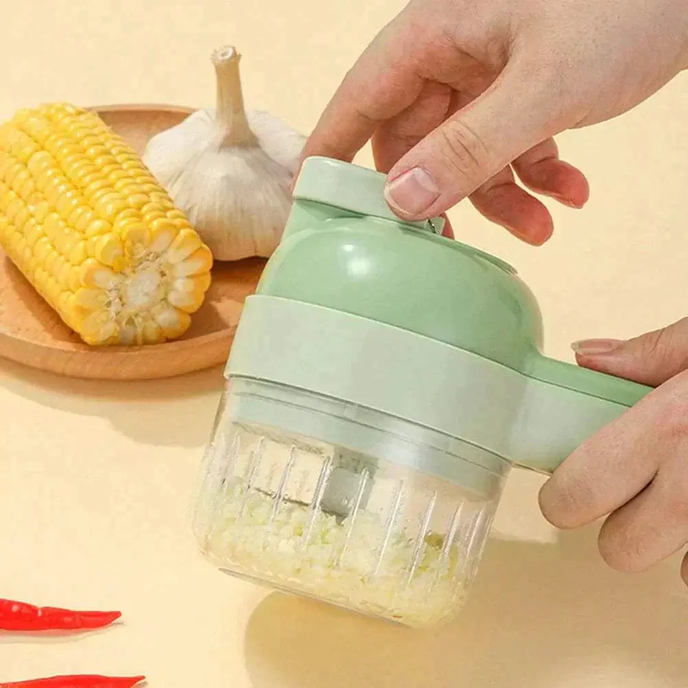 5 in 1 Electric Vegetable Cutter Set