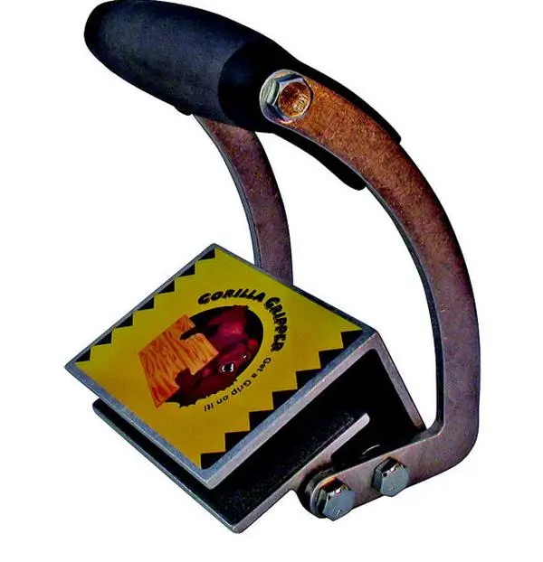 212 MAIN Gorilla Gripper Contractor Grappler Device - 44010 Panel Grip Sheet Lifting Tool, Leverage Aid for Plywood, Drywall & Outdoor Sports Equipment Handling