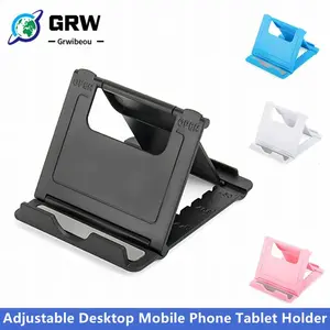 Table Adjustable Phone Holder Bracket Desktop Stand For iPad iPhone Samsung Xiaomi Huawei Folding Universal Mobile Phone Stand