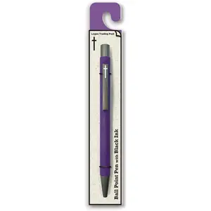 Christian Pens With  - , St  Barrel Ballpoint Pen With Clip & Black Ink, Inspirational  Study Pens For  Journaling, Gifts For Christian Men, Women & Pastor Gifts