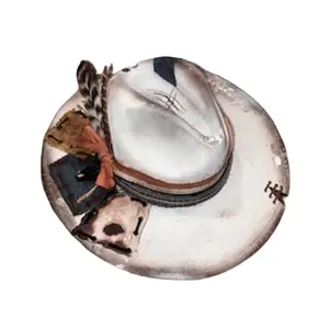 Patches Custom Burned Hat.