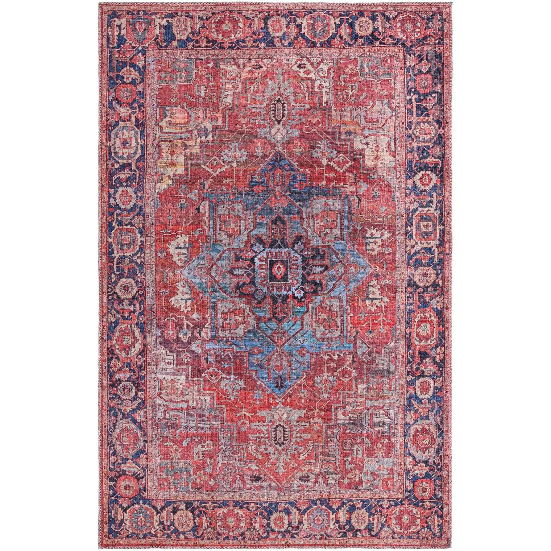 Rust Red - B 5' 3  x  8'