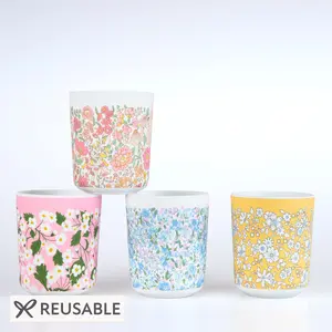 Meri Meri x Liberty Mixed Set Reusable Cups (x 4)